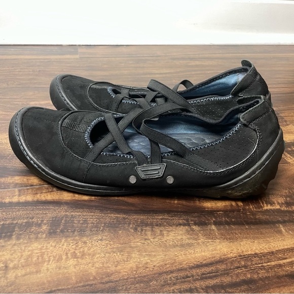 Privo Clark's Black Suede Leather Athletic Comfort Shoe  Size 9.5 B - Picture 1 of 16